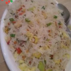 A picture of Egg fried rice.