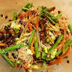 A picture of Spicy Glass noodle salad.