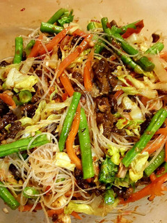 A picture of Spicy Glass noodle salad.