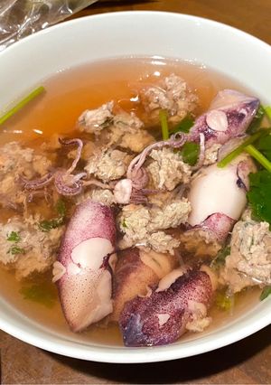 รูปของ หมึกยัดไส้🐙 #รสมือแม่