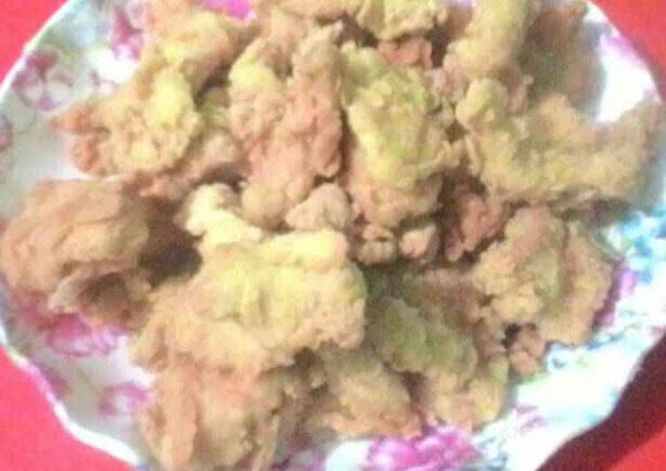 Langkah Mudah untuk Membuat Ayam goreng tepung#bikinramadanberkesan#19 Anti Gagal