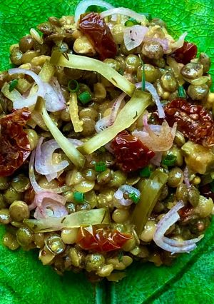 Une photo de Salade de lentille