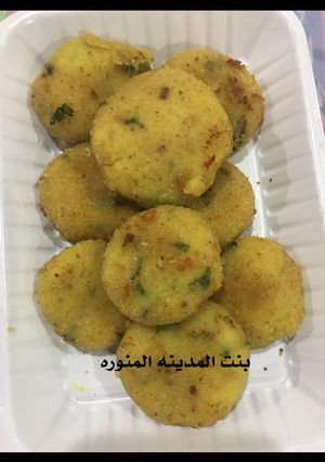 صورة لوصفة كفتة بطاطس حارة