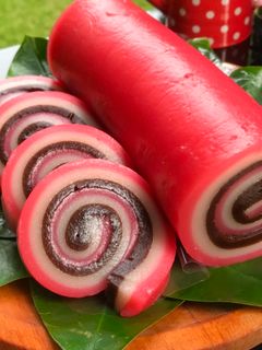Foto resep Resep lapis gulung enak dan kenyal