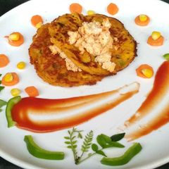 A picture of Makki corn pancake.