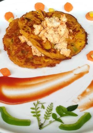 A picture of Makki corn pancake.