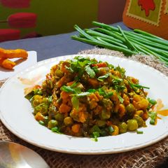 Kachchi Haldi Ki Sabji A picture of Kachchi Haldi Ki Sabji.