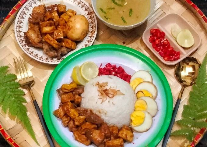 Resep Nasi Bakmoy Ayam Tahu Oleh Fey Pawonmungil Cookpad