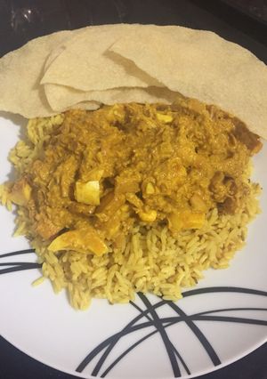 A picture of Slow cooker chicken passanda.
