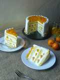 Mandarin Orange Cream Cheese Cake