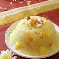 A picture of Pineapple kesari.