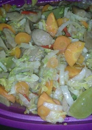 Foto resep Tumis sawi putih