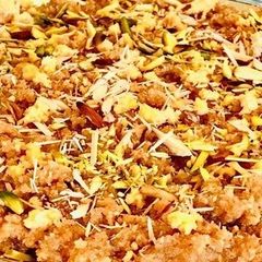 A picture of Badam Halwa.