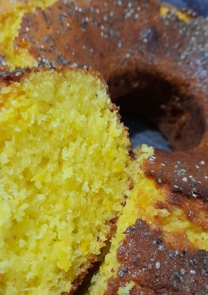 Una foto de Torta extra húmeda de naranja 🍊
