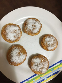 Una foto de Muffin de coco