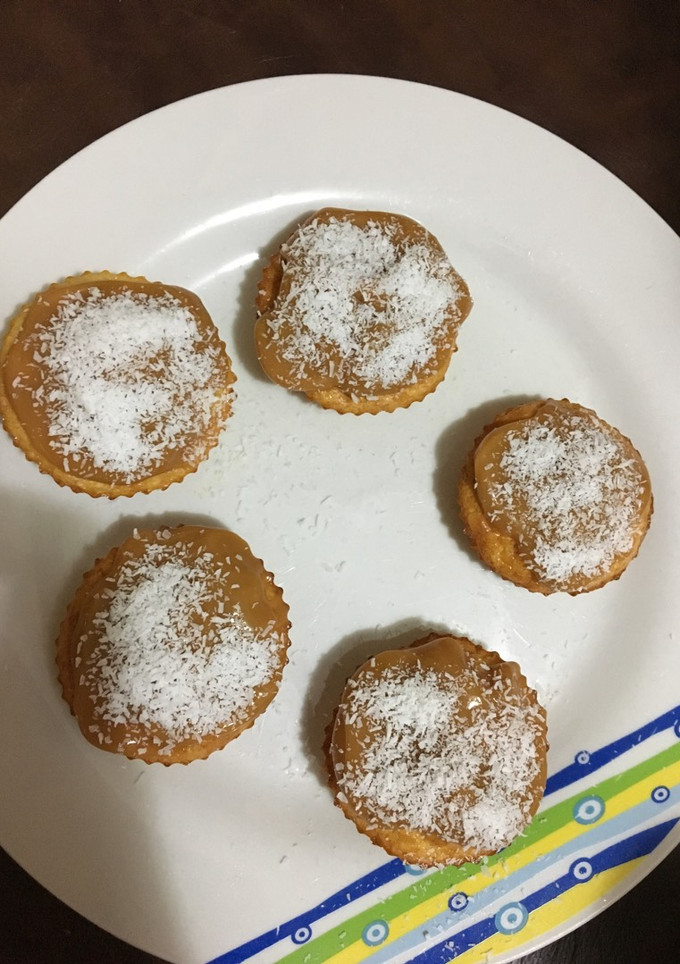 Una foto de Muffin de coco