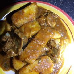 A picture of Pork Porridge Yam.