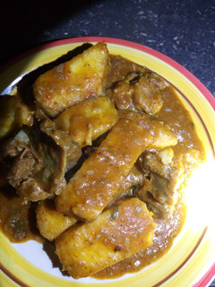 A picture of Pork Porridge Yam.