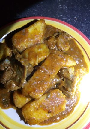 A picture of Pork Porridge Yam.