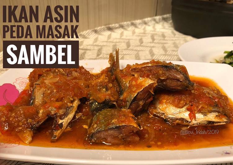 Resep Ikan Asin Peda Masak sambel yang Lezat Sekali