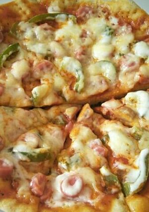 Foto resep Pizza teflon anti gagal murah dan bikin nagih