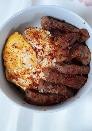 Foto resep Wagyu bowl truffle