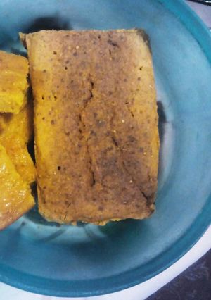 Una foto de Budin de calabaza con semillas 