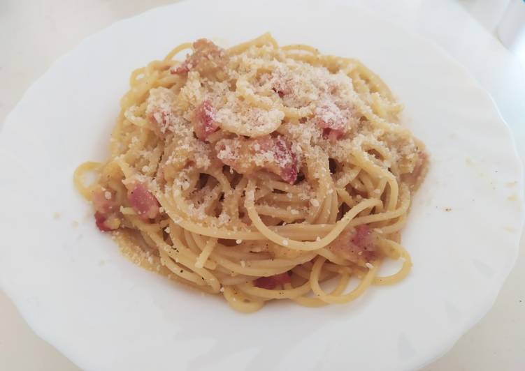 Espaguetis carbonara