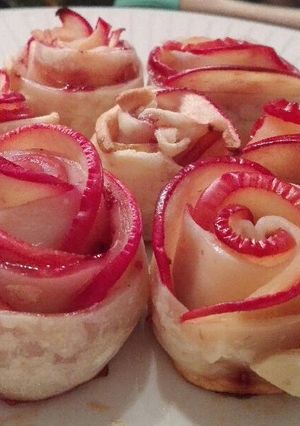Una foto de Rosas de manzana