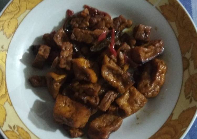 Tumis Orek Tahu Tempe
