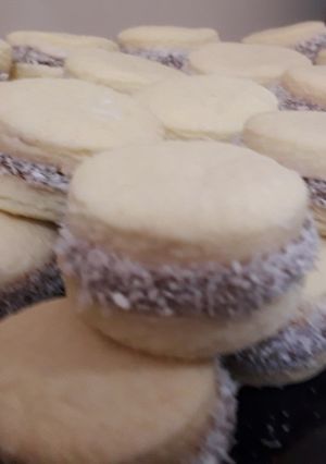 Una foto de Alfajores de maicena
