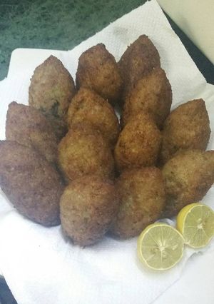 صورة لوصفة الكبه المقليه