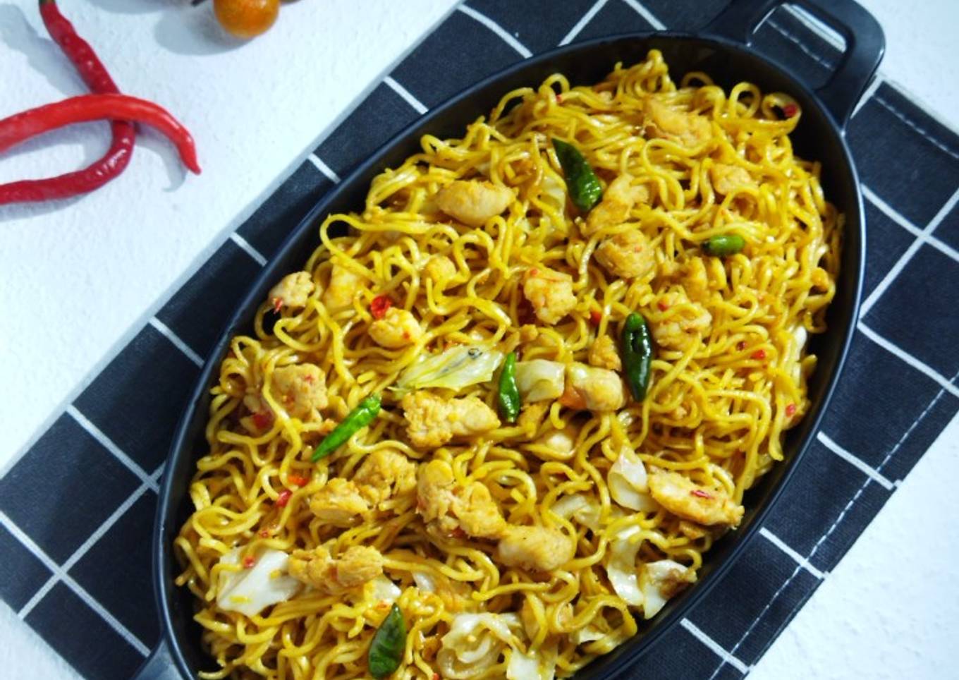 Mie goreng tek tek