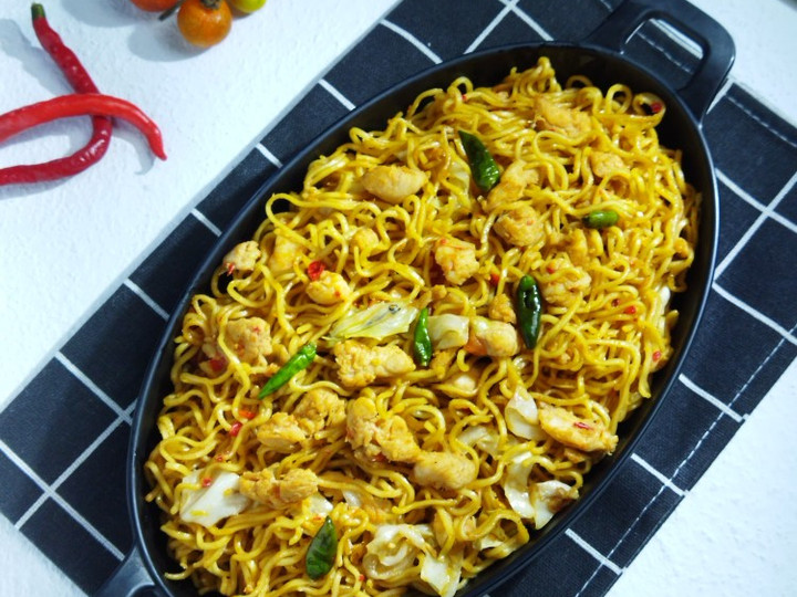 Cara Gampang Menyiapkan Mie goreng tek tek, Lezat