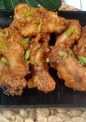 Foto resep Dakgangjeong versi tidak pedas