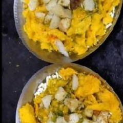 Chowpatti chaat A picture of Chowpatti chaat.