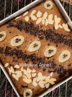Foto resep Baked Banana Cake (oven)