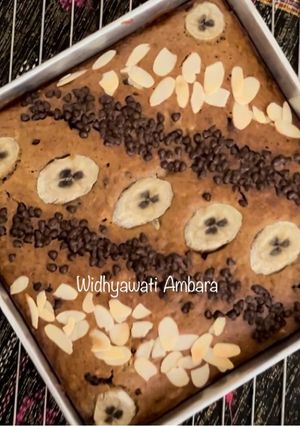 Foto resep Baked Banana Cake (oven)