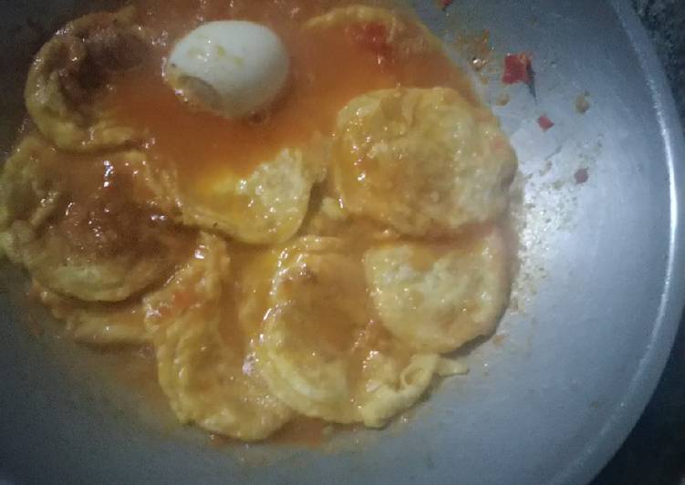 Sambal Telur Dadar