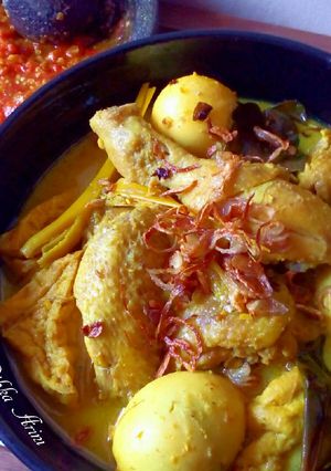 Foto resep Opor Ayam Telor Tahu No MSG