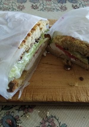Φωτογραφία της συνταγής Vegetarian sandwich