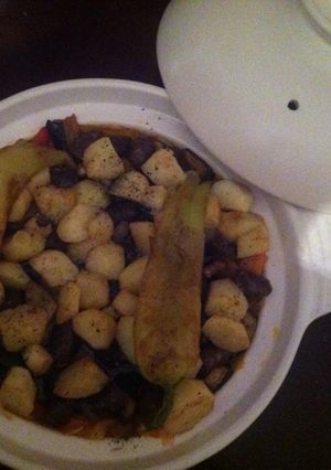 صورة لوصفة طاجين من ابداعي