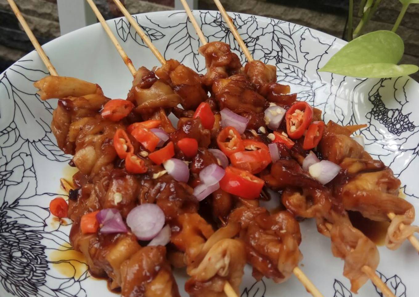 Sate Jamur Barbeque