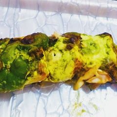 Paneer hariyali tikka A picture of Paneer hariyali tikka.