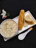 Baguette & Creamy Fish Soup