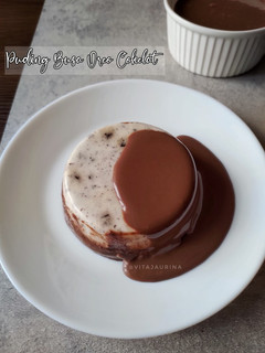 Foto resep Puding Busa Oreo Cokelat