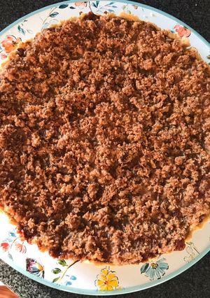 Una foto de Tarta de Coco y Dulce de Leche