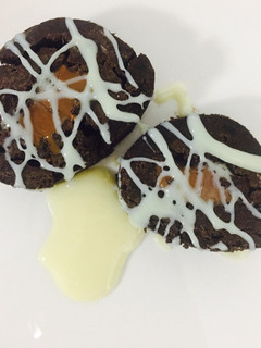 Una foto de Rollito helado de galletas oreo