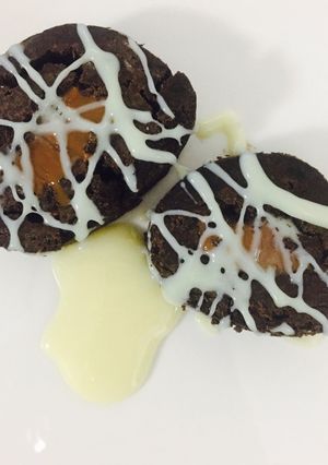 Una foto de Rollito helado de galletas oreo