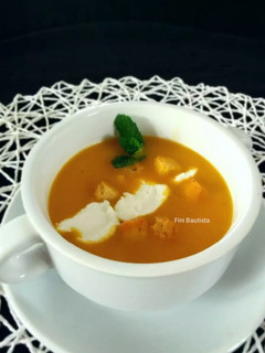 Una foto de Sopa de tomate
